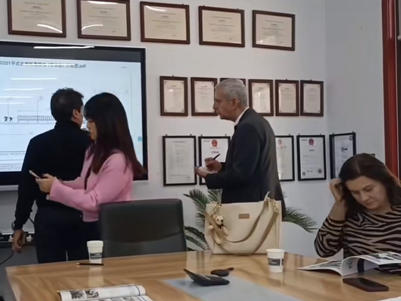 20257163银河主站线路检测冷弯开年大捷！新年新征程7163银河主站线路检测冷弯门框机敲开西班牙市场大门