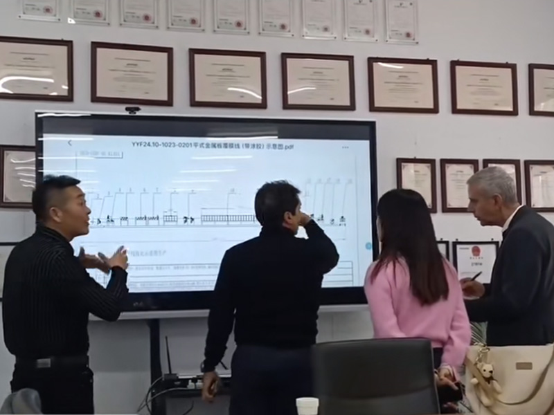 20257163银河主站线路检测冷弯开年大捷！新年新征程7163银河主站线路检测冷弯门框机敲开西班牙市场大门